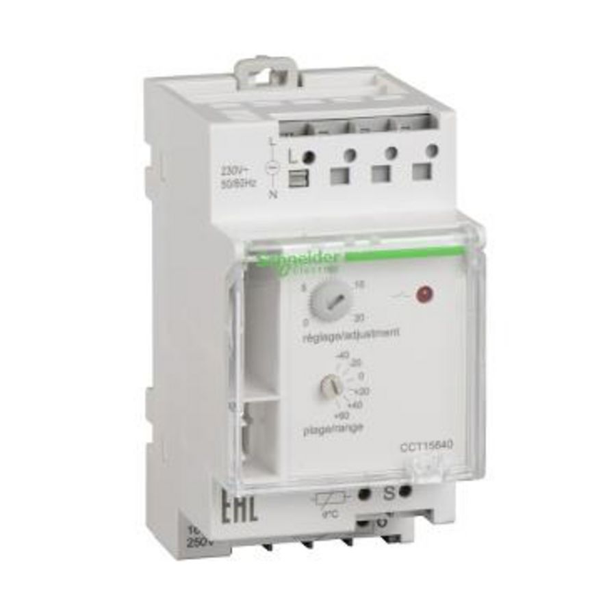 TH7 thermostat 1 zone -40 gr.C to +80 gr.C Acti9