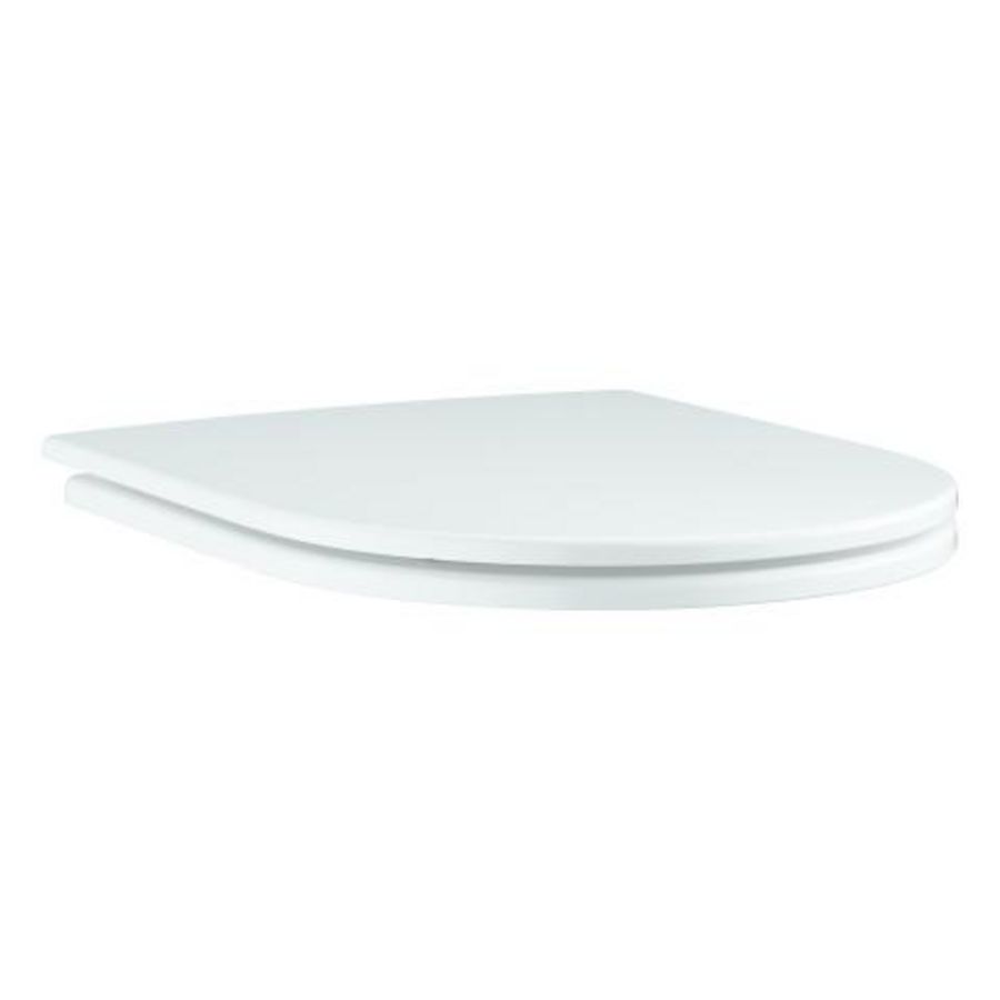 Euro Ceramic closetzitting softclose 2-laags wit