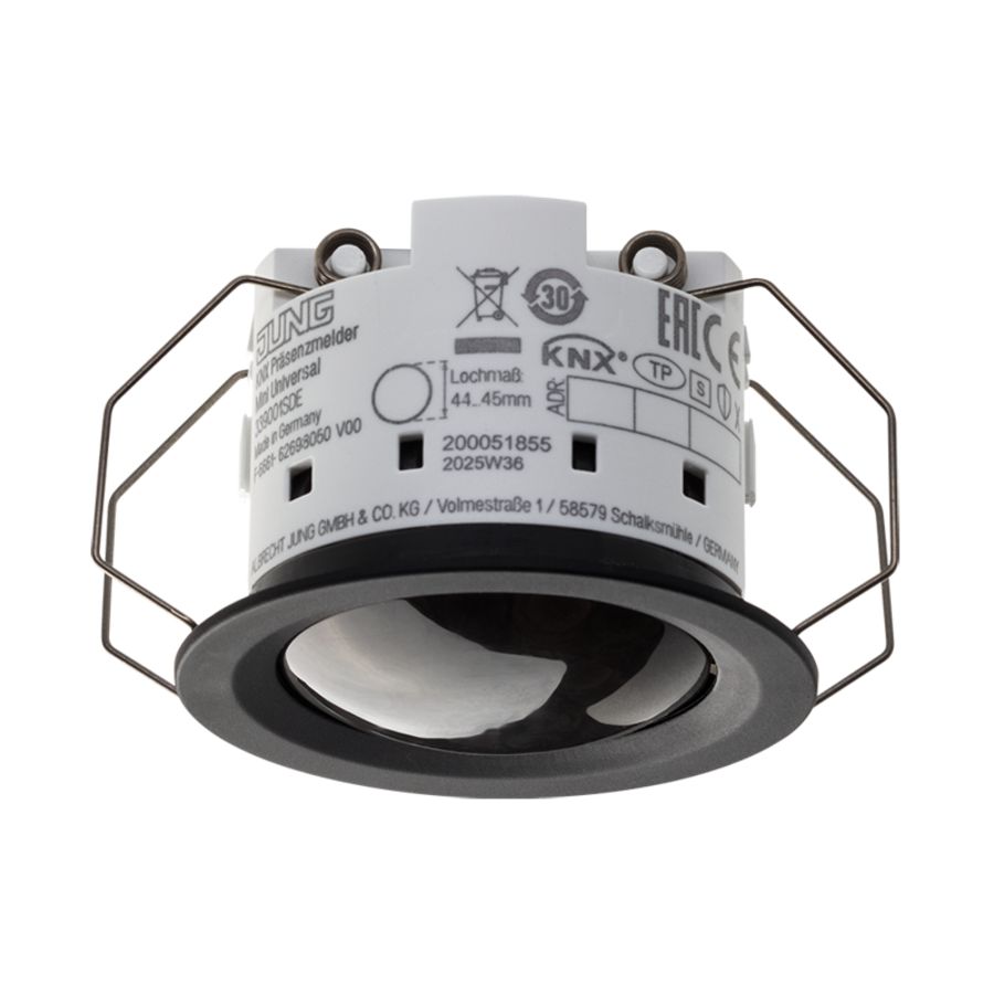 KNX presentiemelder mini universeel zwart