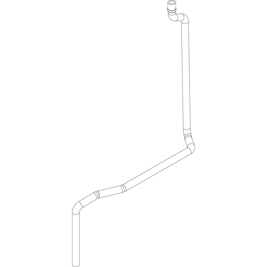 Condensafvoer D18 1790mm