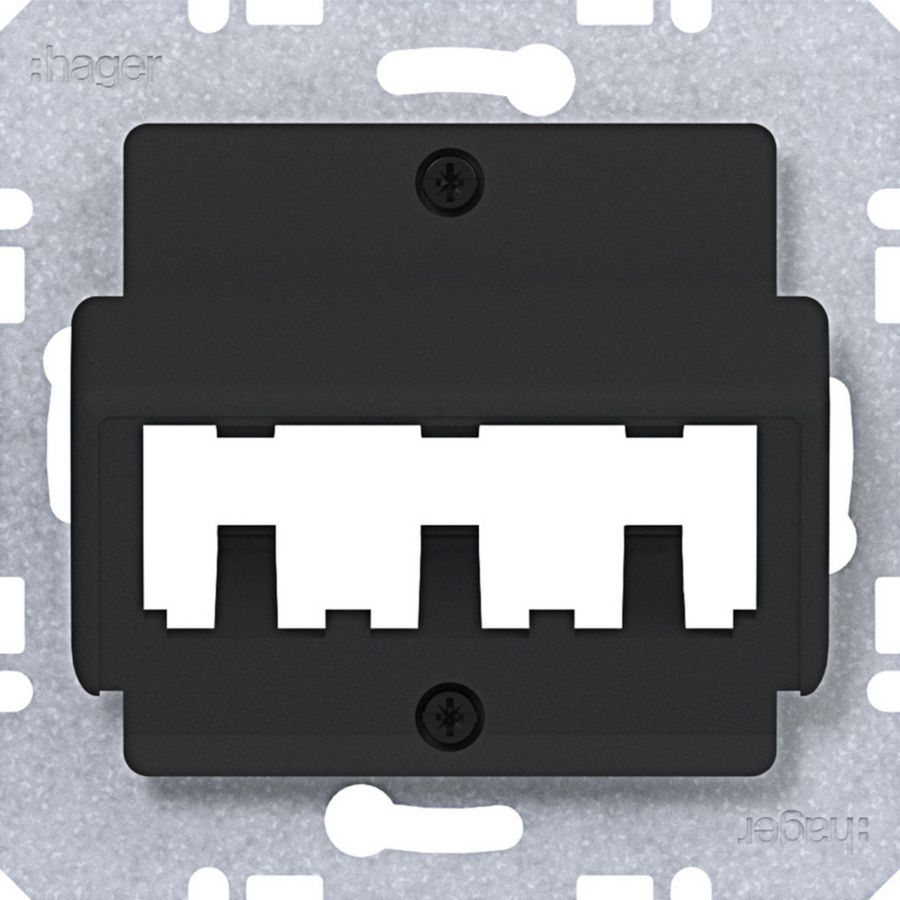 Centraalpl voor 3 MINI-COM-modules A.x/C.x/S.x/B.x/Q.x/K.x z