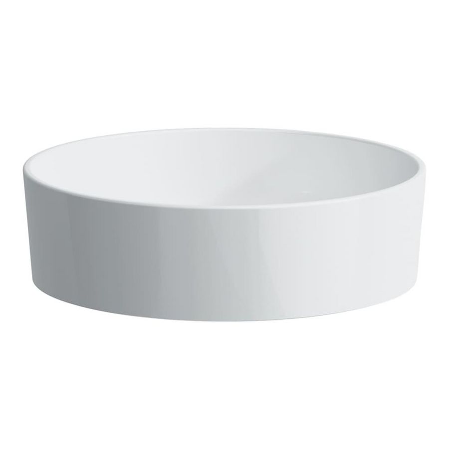 Kartell waskom 420mm wit z.kraangat z.overloop