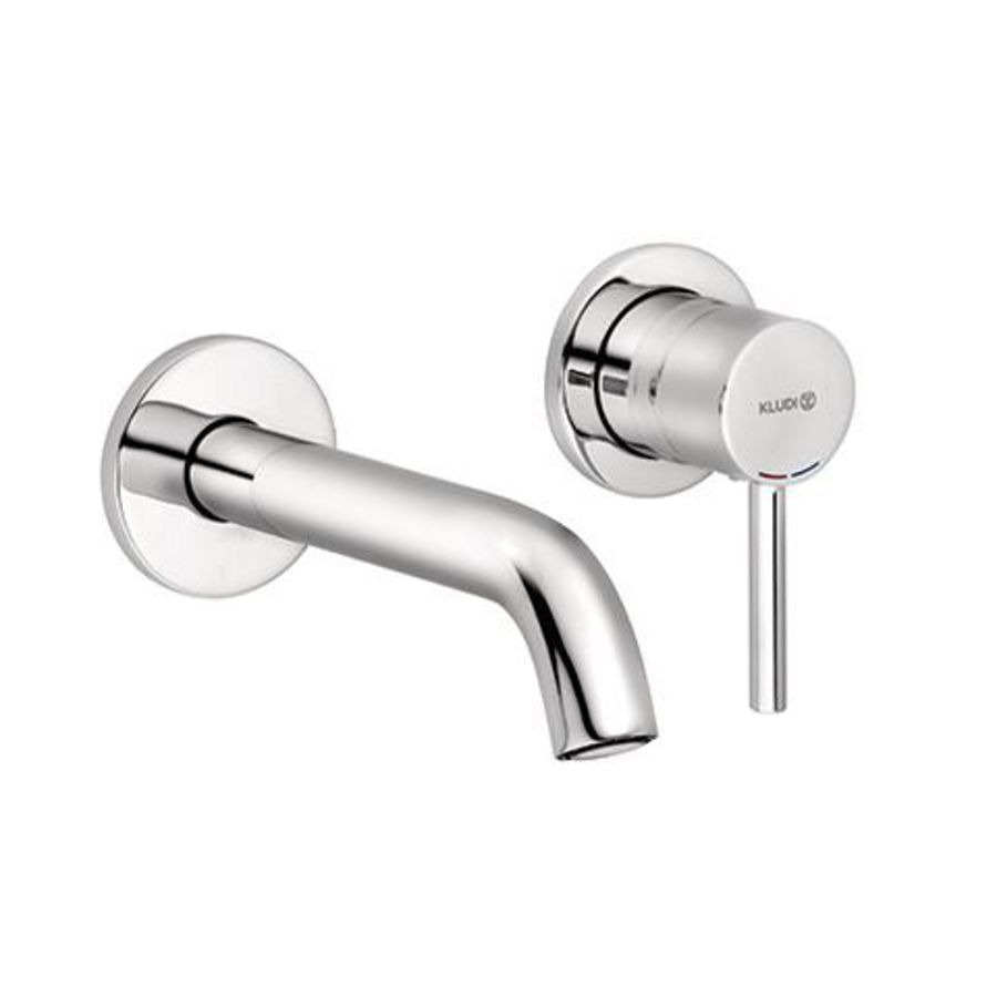 bozz wastafelmengkraan afm.set 2-gats 180mm chroom