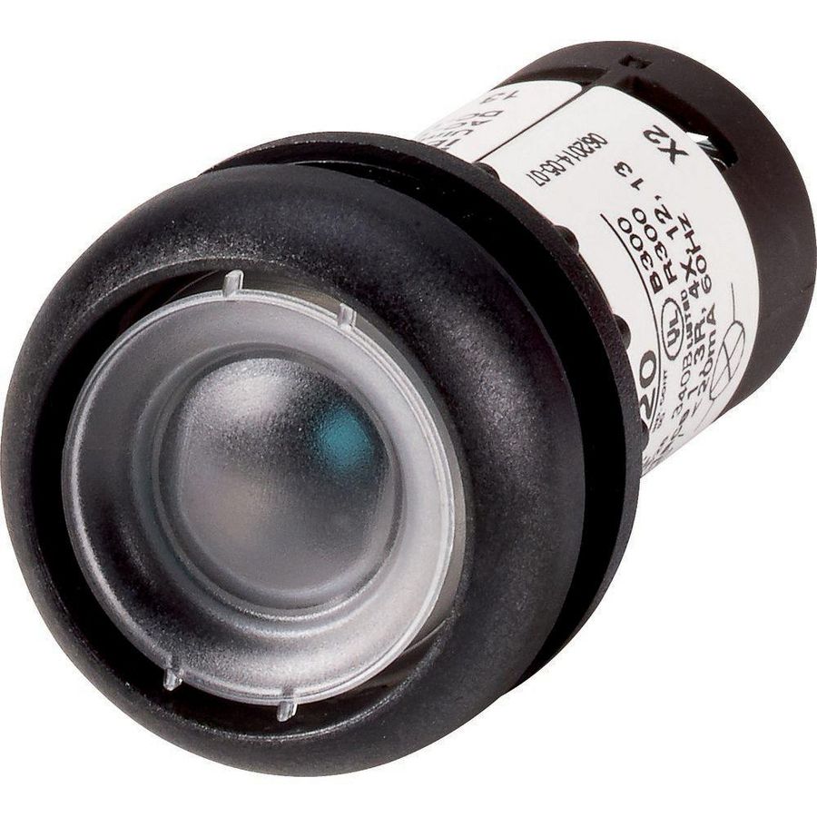 Signaaldrukknop compact vlak z. toetsplaat 1no0nc 121688