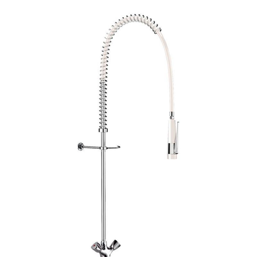 Voorspoelkolom wit +2-grpsmengkrn +sproeier 433003 z. tapkrn