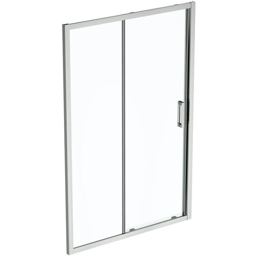 Schuifdeur Connect 2 2-delig 1300x1955mm omkeerbaar zilver