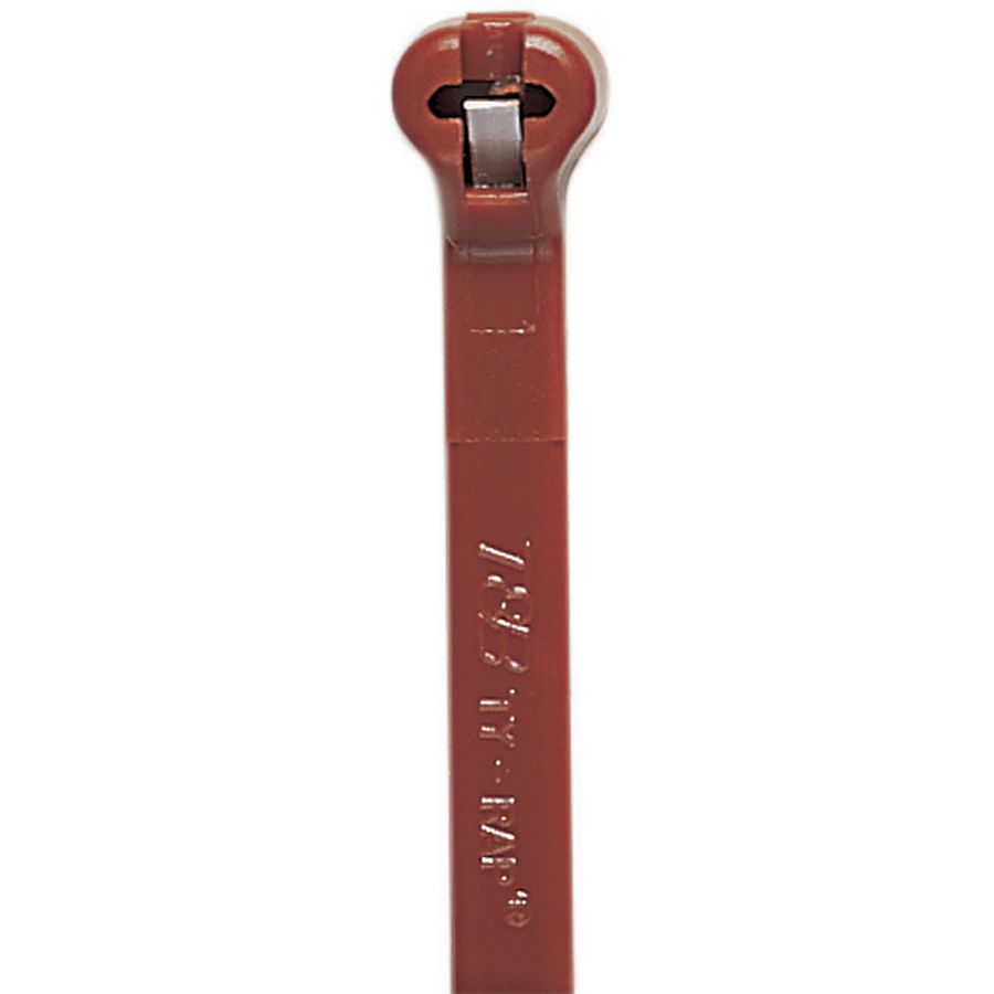 Kabelbinder TY-RAP RVS Lip 203x2,54mm UV Bruin VVE=1000