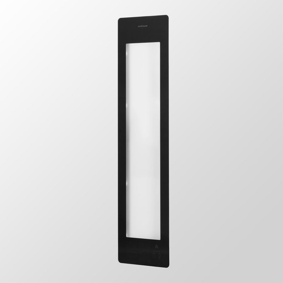 Glasplaat rond medium M0102