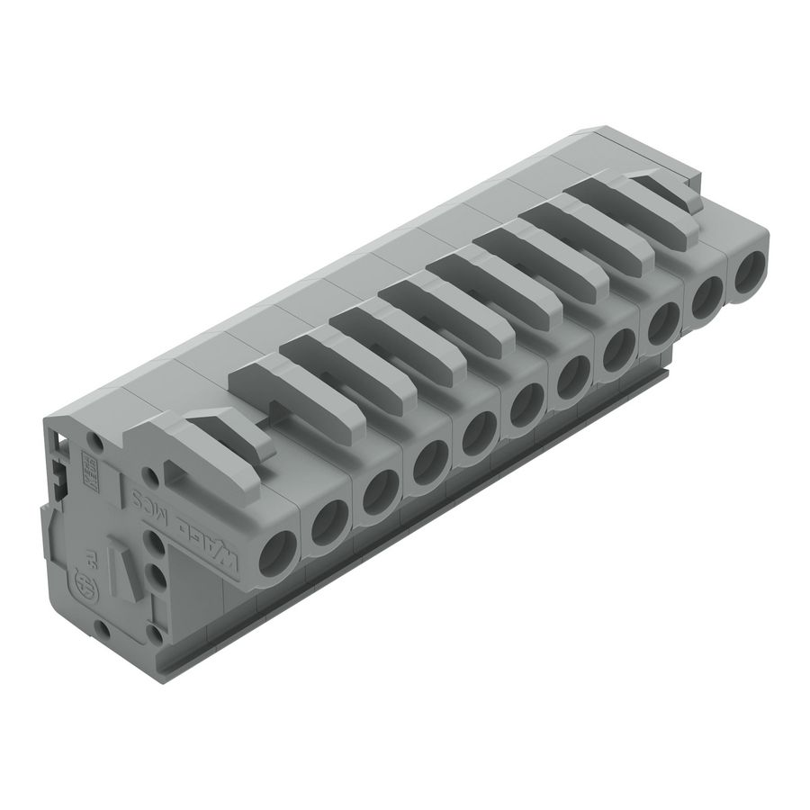 1-draads FE steker HA 2,5mm² grijs 232-111/026-000 VVE=25