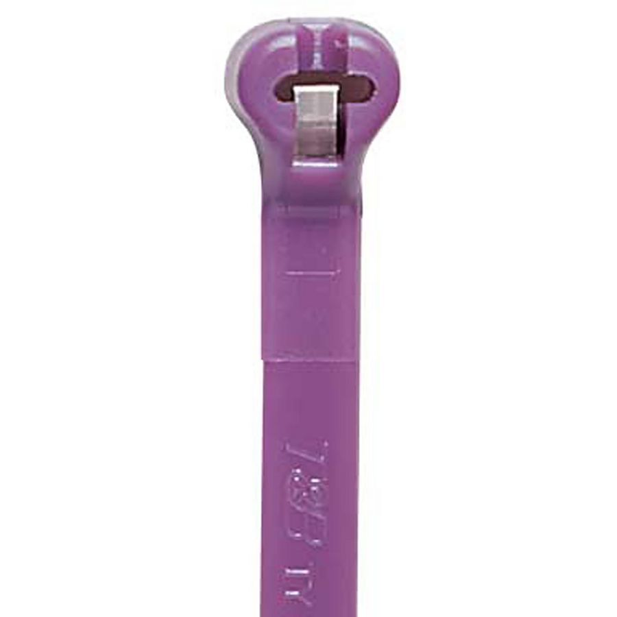 Kabelbinder TY-RAP RVS Lip 203x2,54mm UV Lila VVE=1000