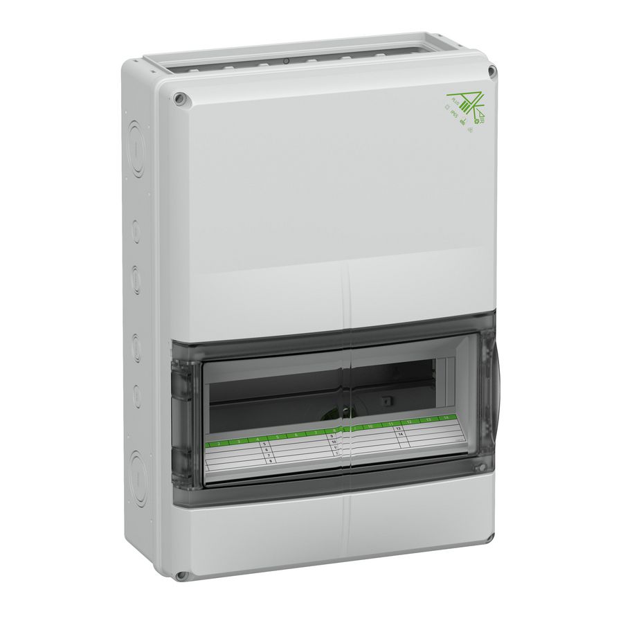 Groepenkast leeg  modulaire verdeler AK-F 14 Plus NT