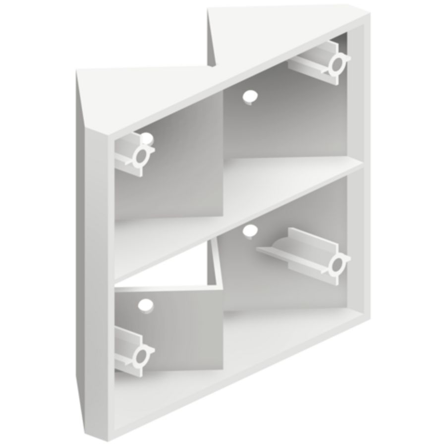 Hoekmontagebeugel wit 350-993991