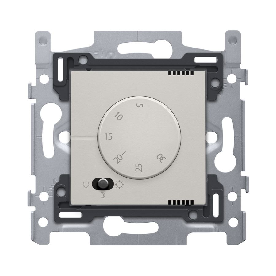Elektronische thermostaat light grey