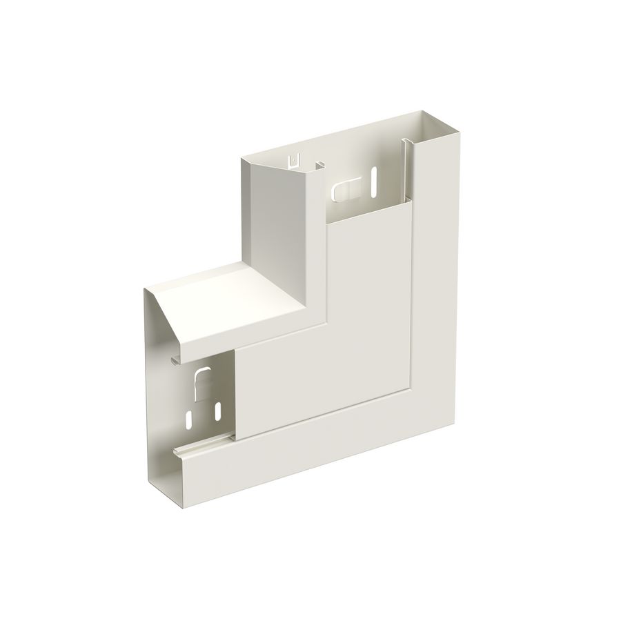 Verticaal hoekstuk wandgoot +D LSU-165V/52 WGX wit RAL9010