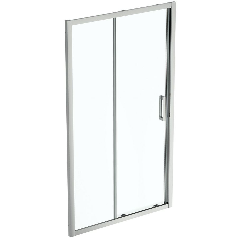 Schuifdeur Connect 2 2-delig 1150x1955mm omkeerbaar zilver