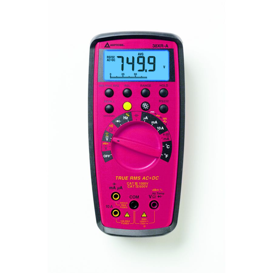 TRMS multimeter, meetsnoeren, K-koppel, ophangset