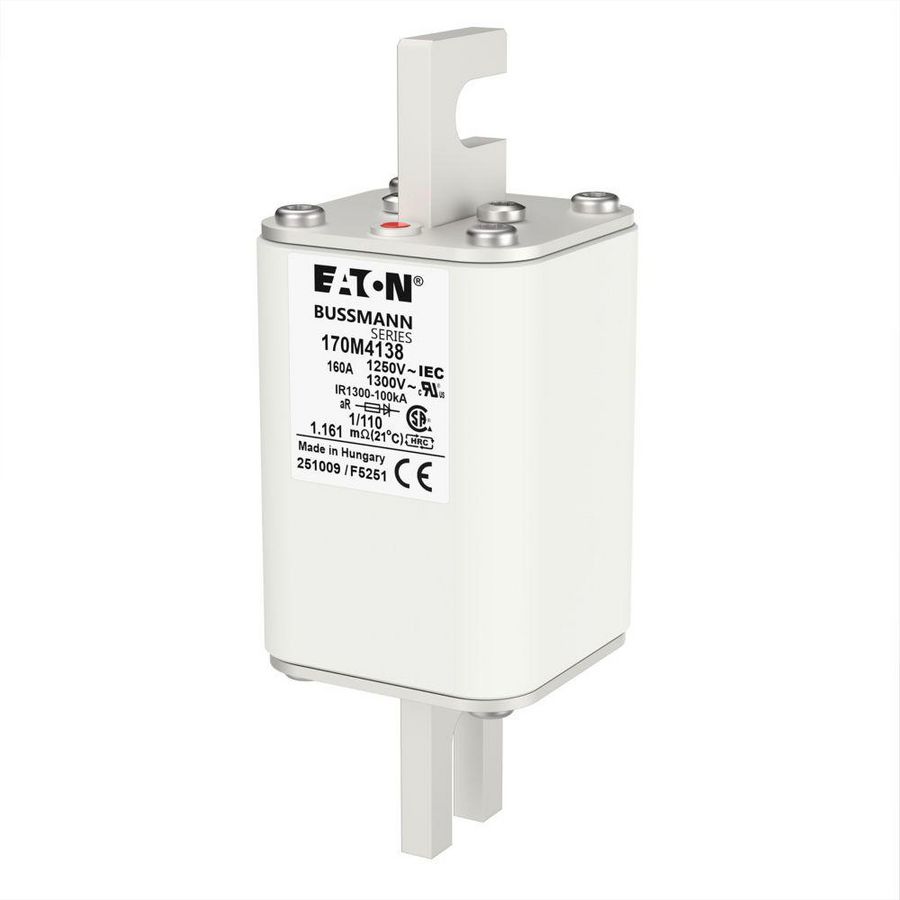 Zekering hoge snelheid 160A AC 1250V 100kA 1 53x66x1 VVE=3