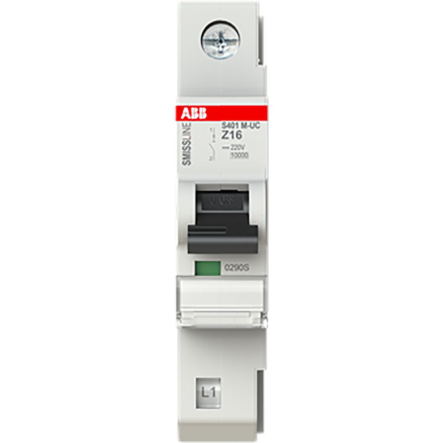 Installatieautomaat 1-polig UC-Z-karakteristiek 16A 10kA