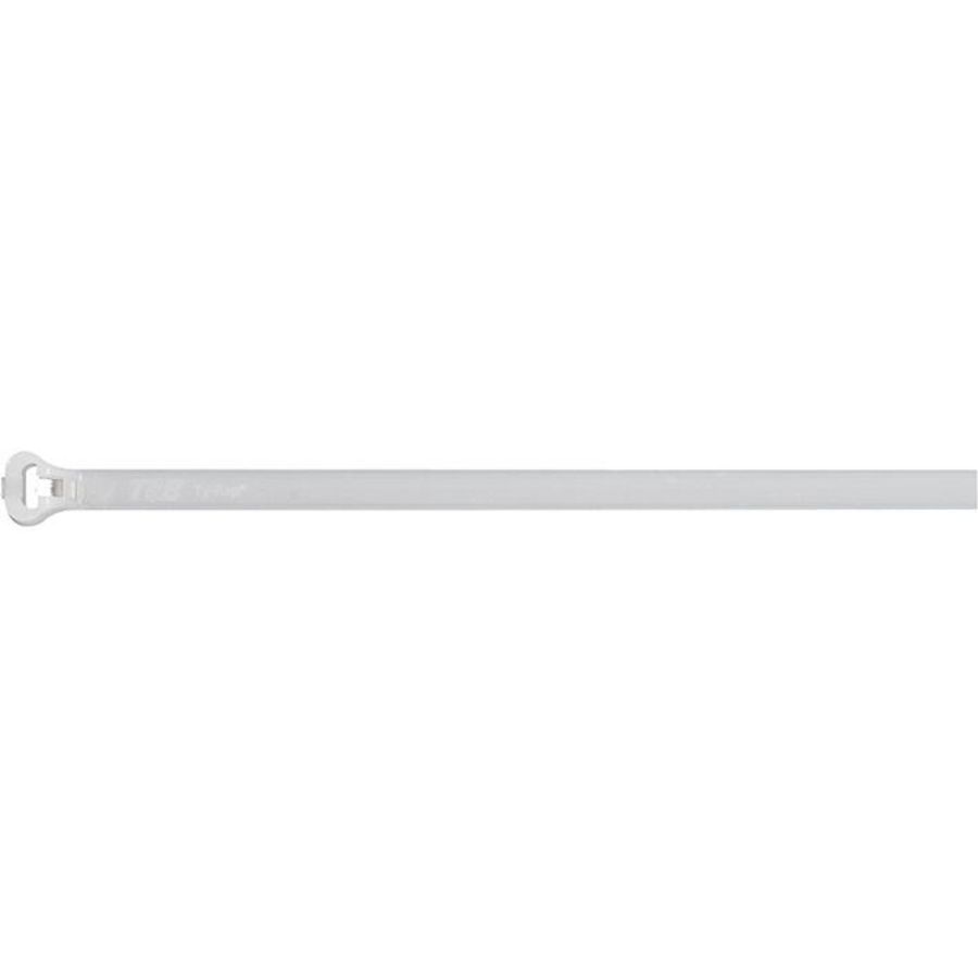 TY-RAP Kabelbinder RVS Lip 140mmX3,6mm Naturel VVE=100