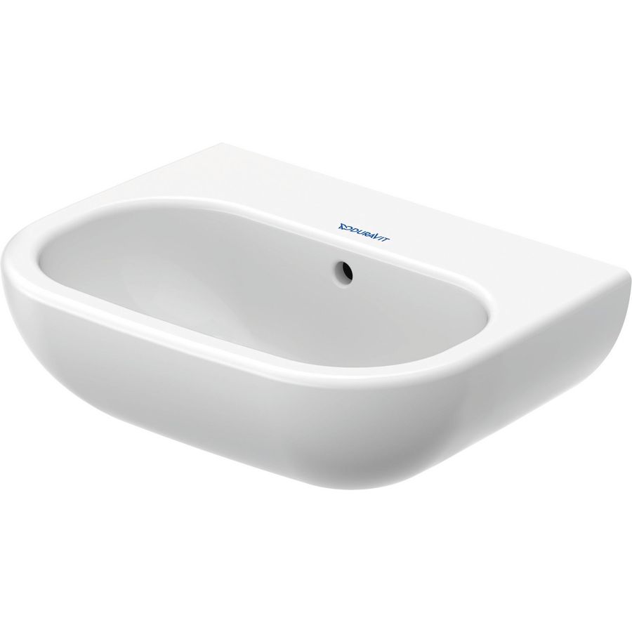 D-CODE #070536 fontein 360mm wit zonder kraangat met overloop