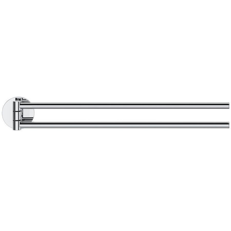 Handdoekrek 2-armig Chroom SUITE