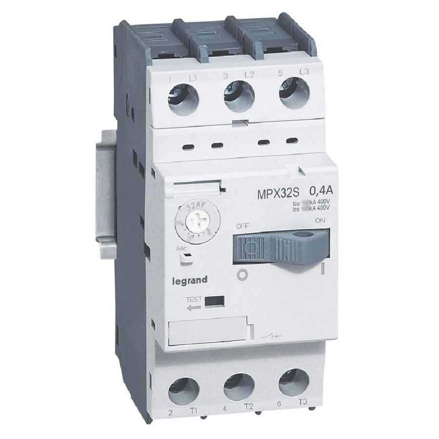 Motorbeveiliger MPX3 32S 0.25 a 0.4A