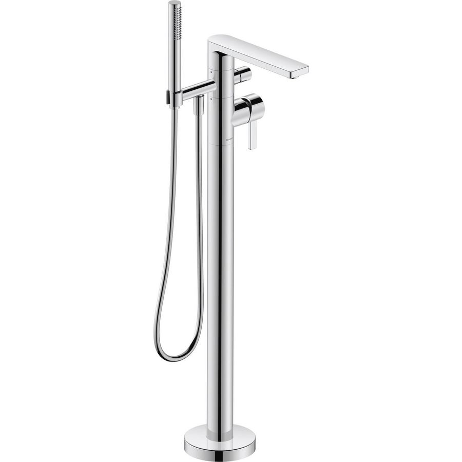 D-Neo eengreeps badmengkraan staand chroom Hoogglans 240x305x894 mm