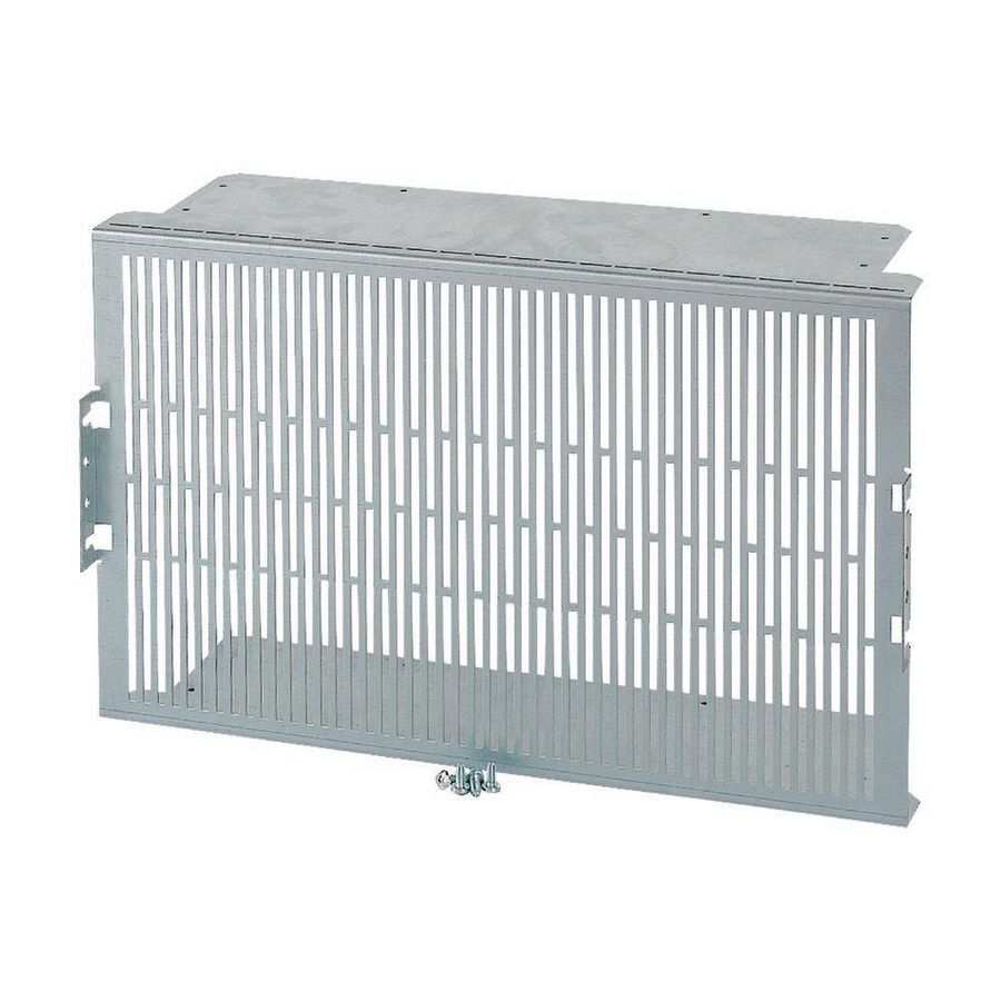 XT-XP afschermplaat hoofdrail ipv kabel/componentenmodule