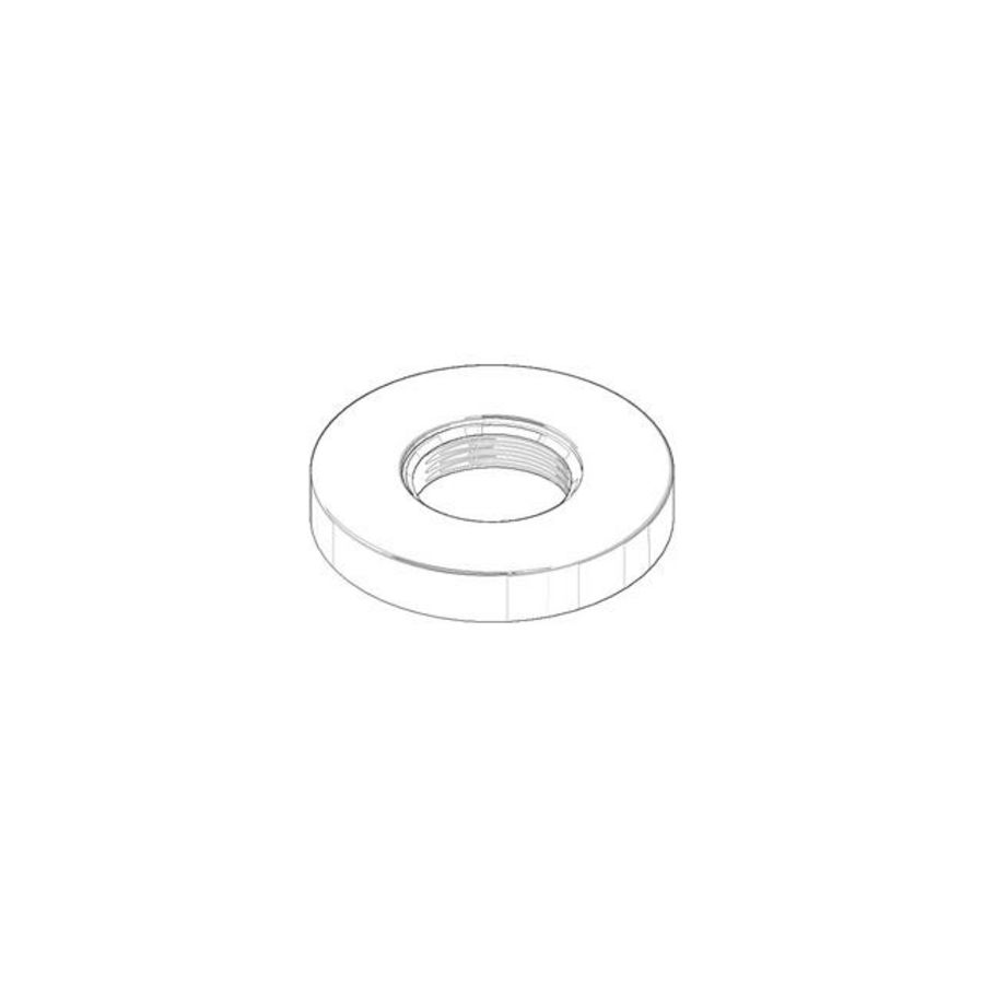 Rozet 55x47,3x9mm chr