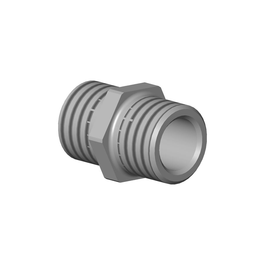 Adapter Dubbel nippel 3/8