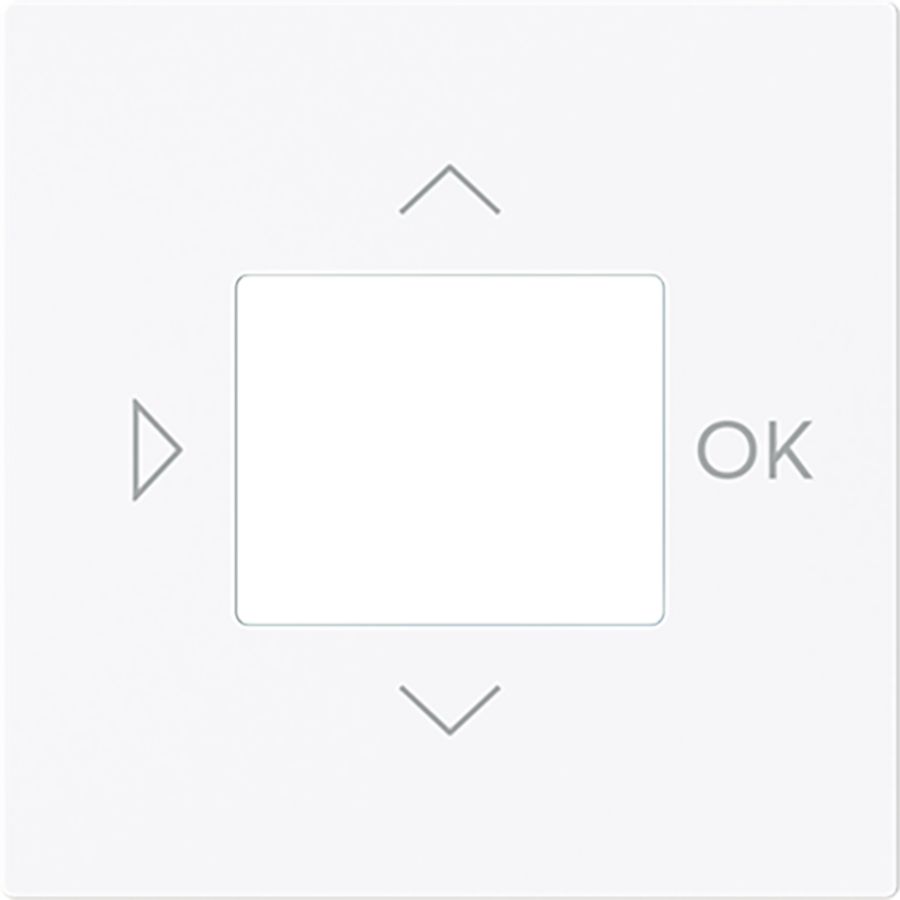Centraalplaat voor timer/CO2/thermostaat art-wit (6435-44G)