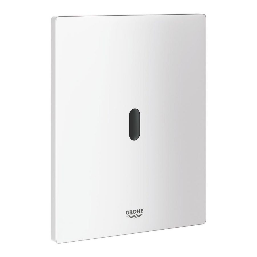 Tectron bau e wc bedieningspaneel (batterij) alpine wit (prof)