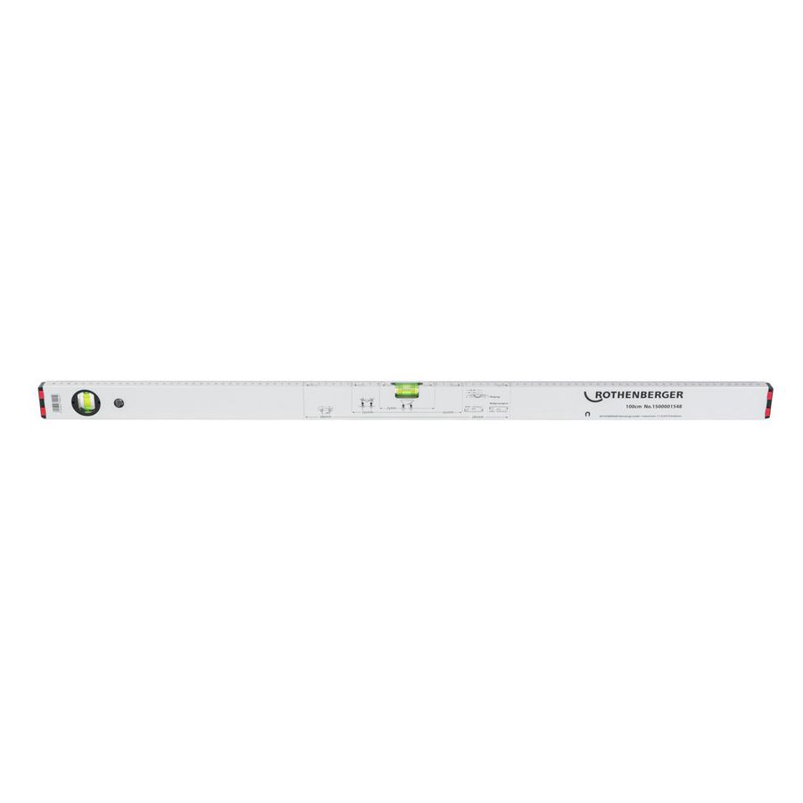 Waterpas 1000mm met magneten alumimium