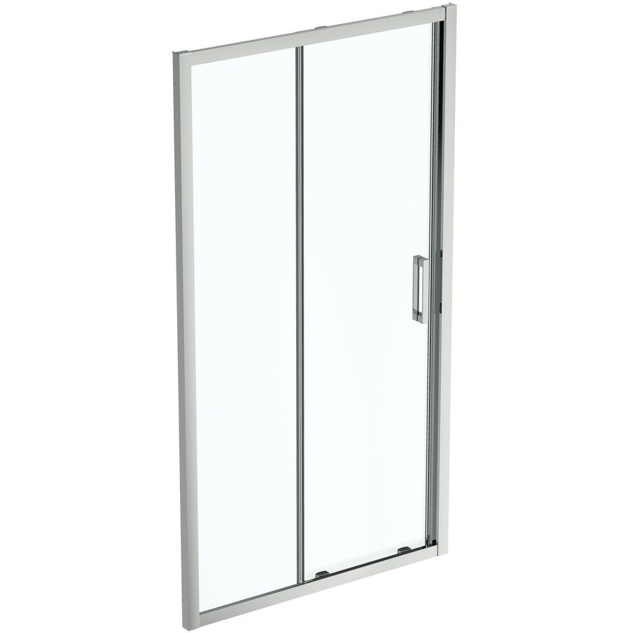 Schuifdeur Connect 2 2-delig 1100x1955mm omkeerbaar zilver