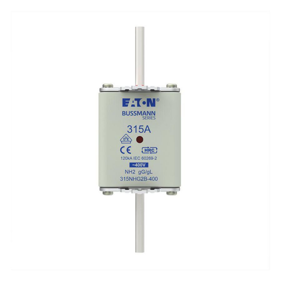 Zekering laagsp. 315A AC 400V NH2 gL/gG dubbele meld VVE=3