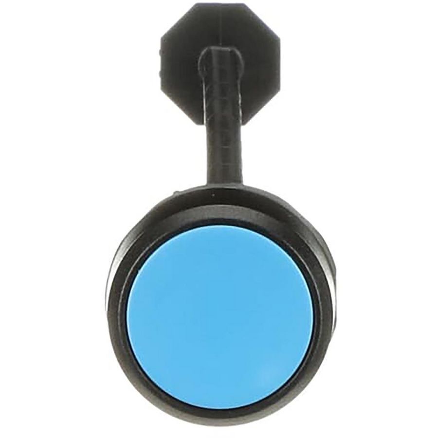 Reset drukknop schacht met terugv. drukknop blauw geen tekst