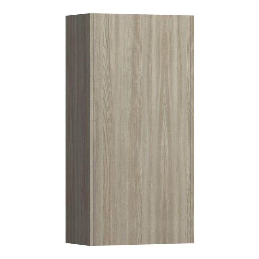 Halfh. kast 700x350mm zijk. rechth. scharnierz. r licht iep