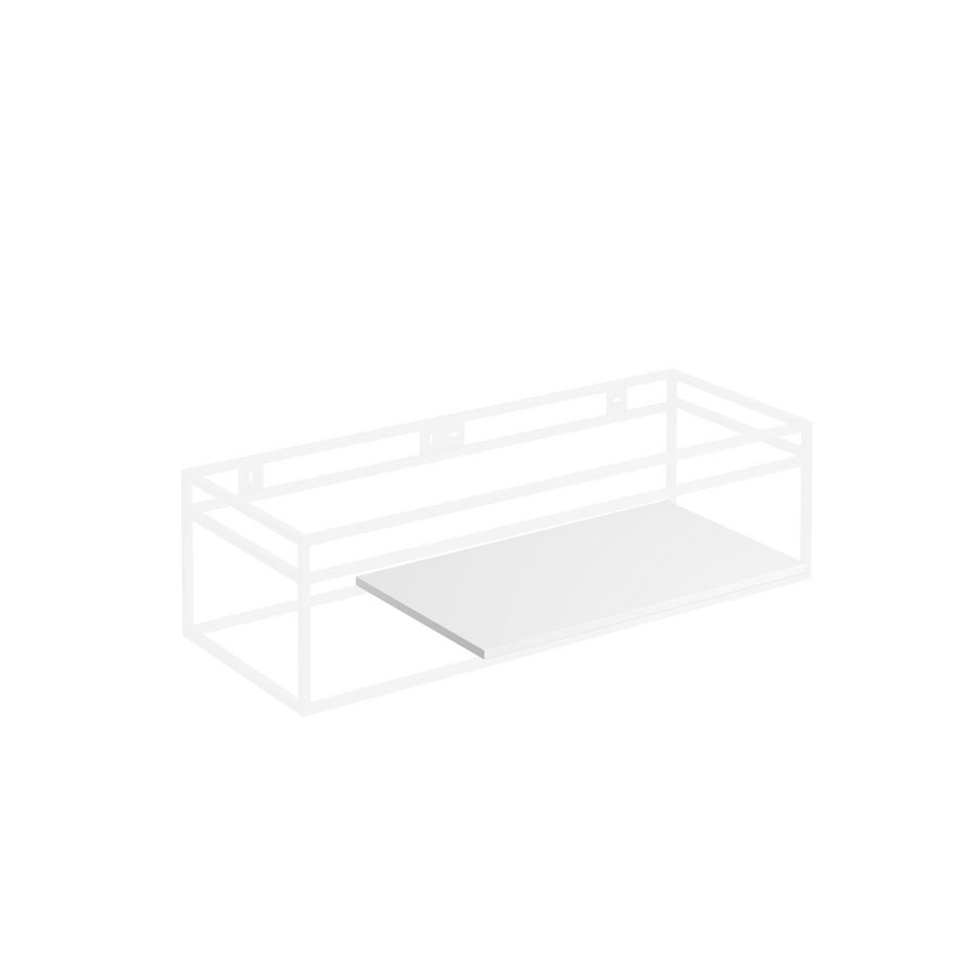 WASH ME FRAME inleg planchet mat wit aluite 67cm tbv kokerprofielkast