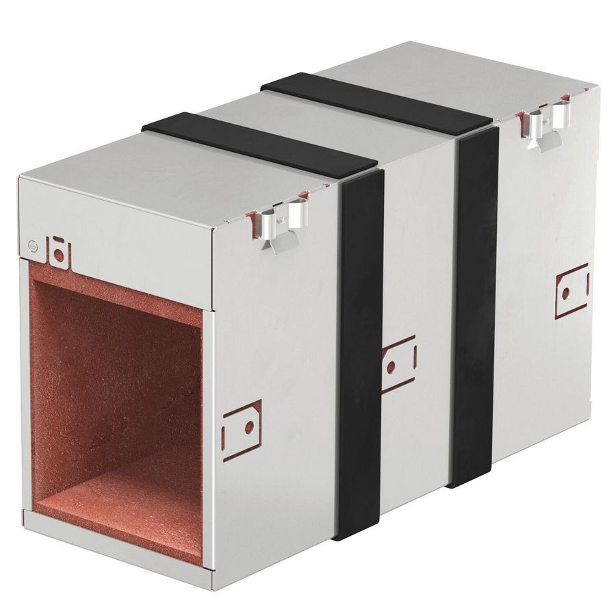 Brandwerendebox 4-zdg opschuimend inzetstuk 300x123x181