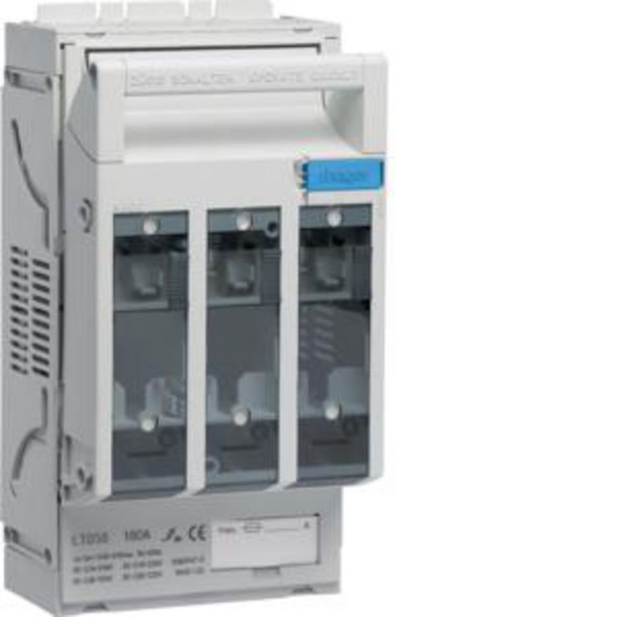 Mespatroonlastscheider NH00 kooiklemmen 95mm² railsysteem