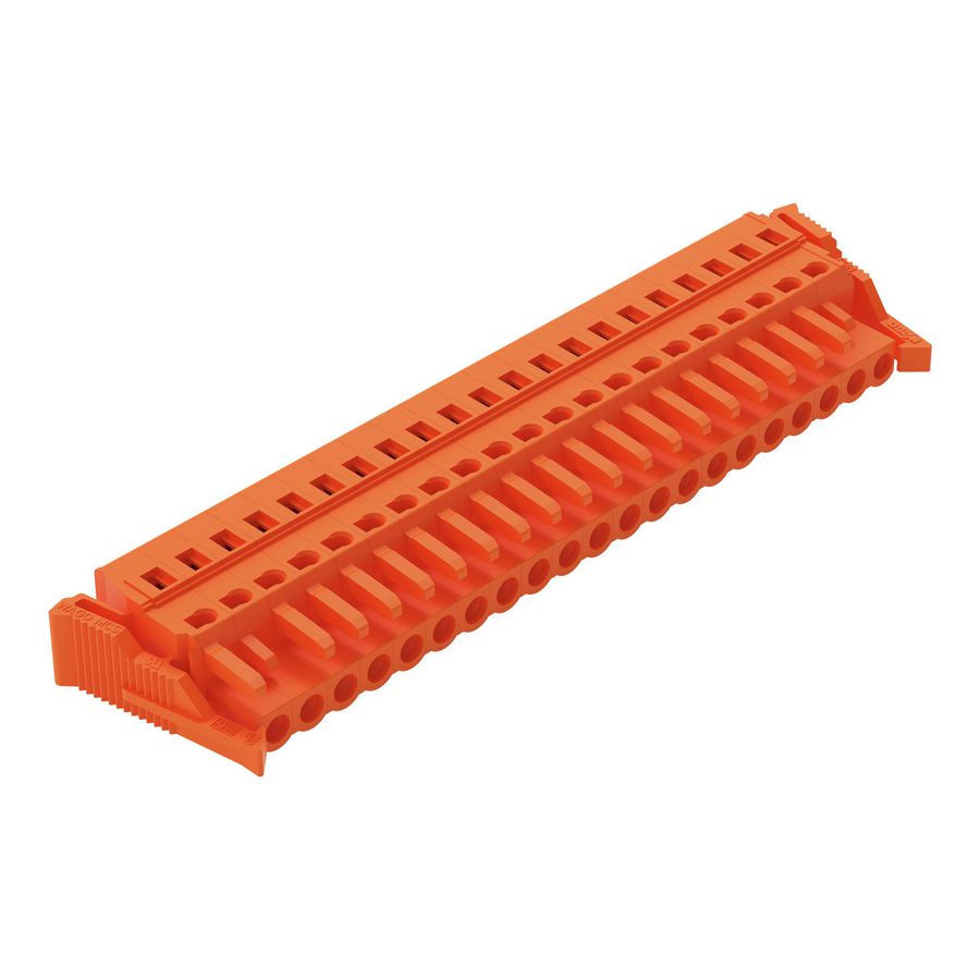 1-draads FE steker 2,5 mm² oranje 231-321/037-000 VVE=10