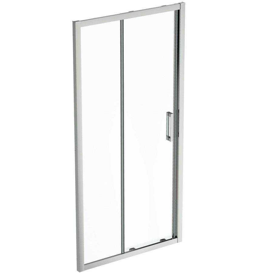 Schuifdeur Connect 2 2-delig 1000x1955mm omkeerbaar zilver