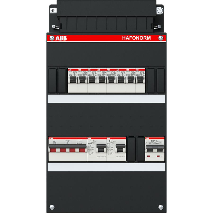 Groepenkast 3-fase 1 40A 4P ALS 63A 2P 30mA 1SPF006972F0025