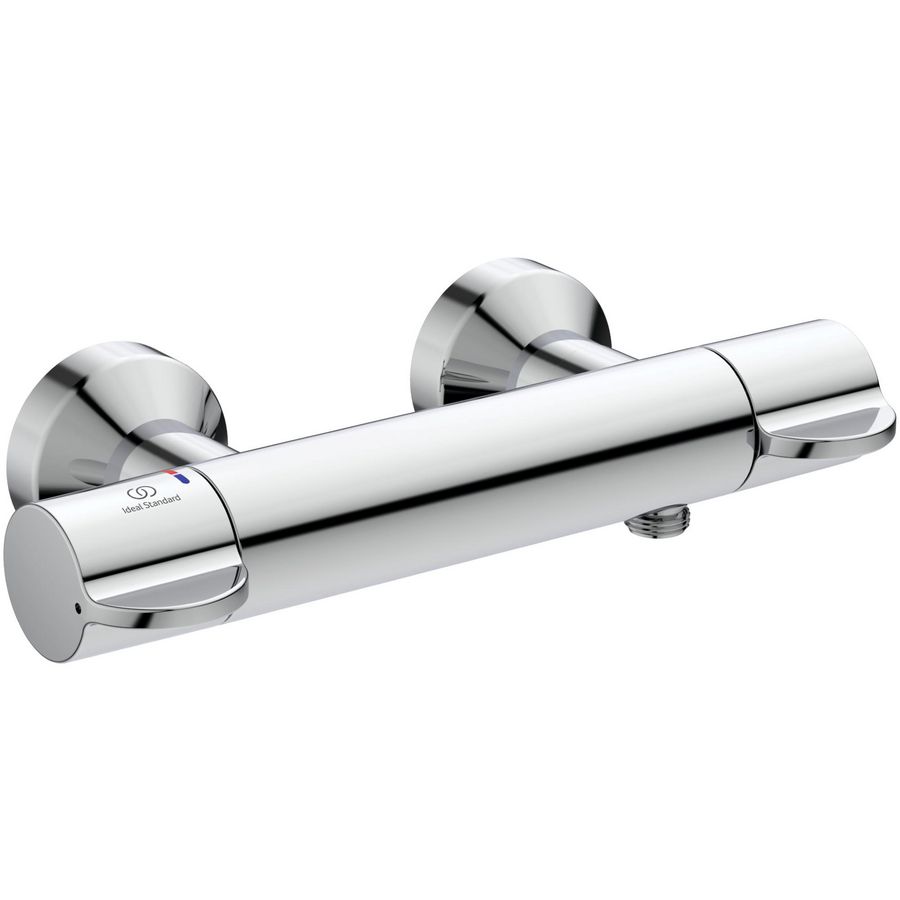 Ceraplus 2 douchethermostaat chroom thermische desinfect. incl. s-koppeling