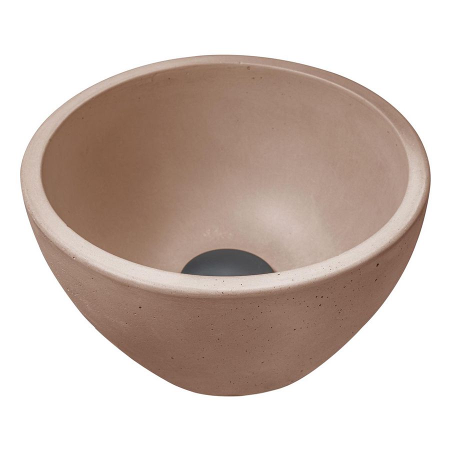 Waskom BT2 Beton Sand Dark ø24x13cm