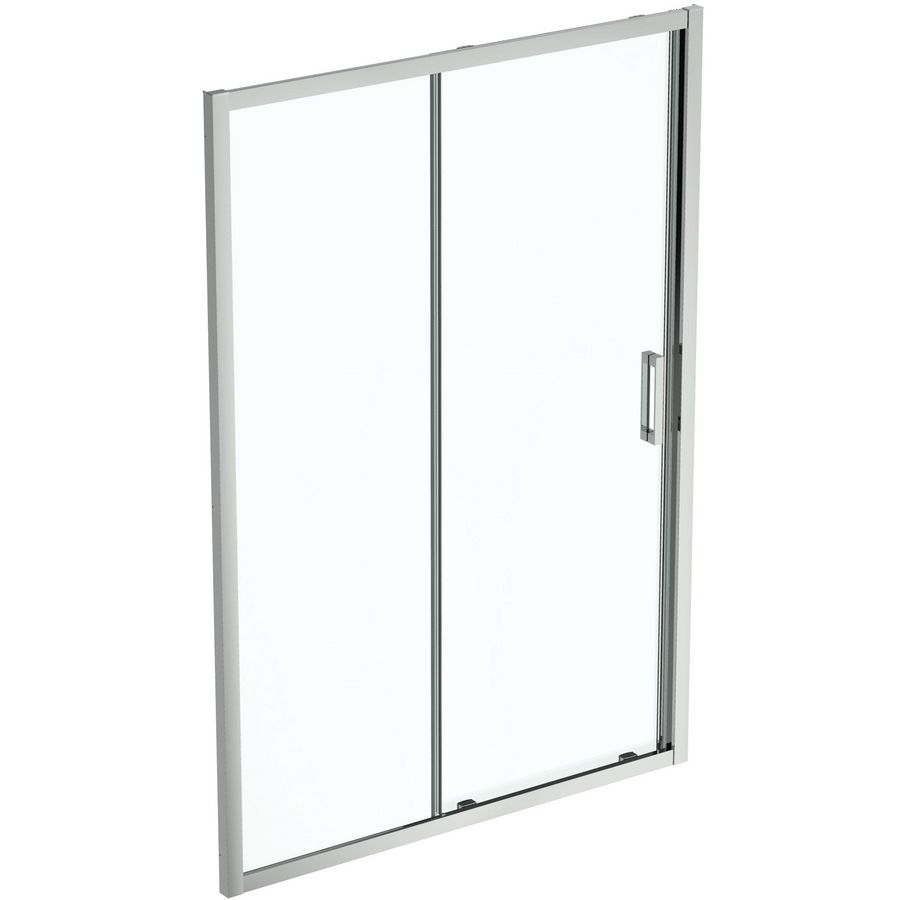 Schuifdeur Connect 2 2-delig 1400x1955mm omkeerbaar zilver