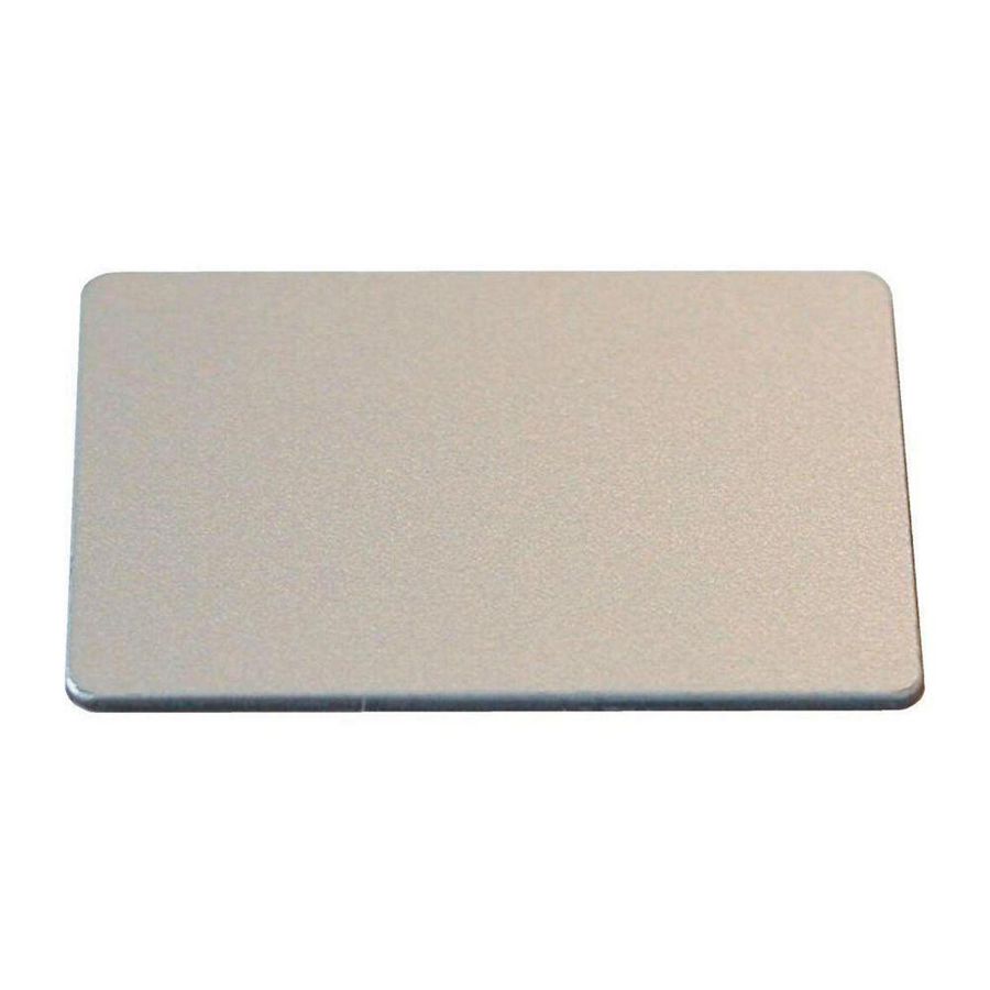 Inlegplaatje 18x27 alu-blanco