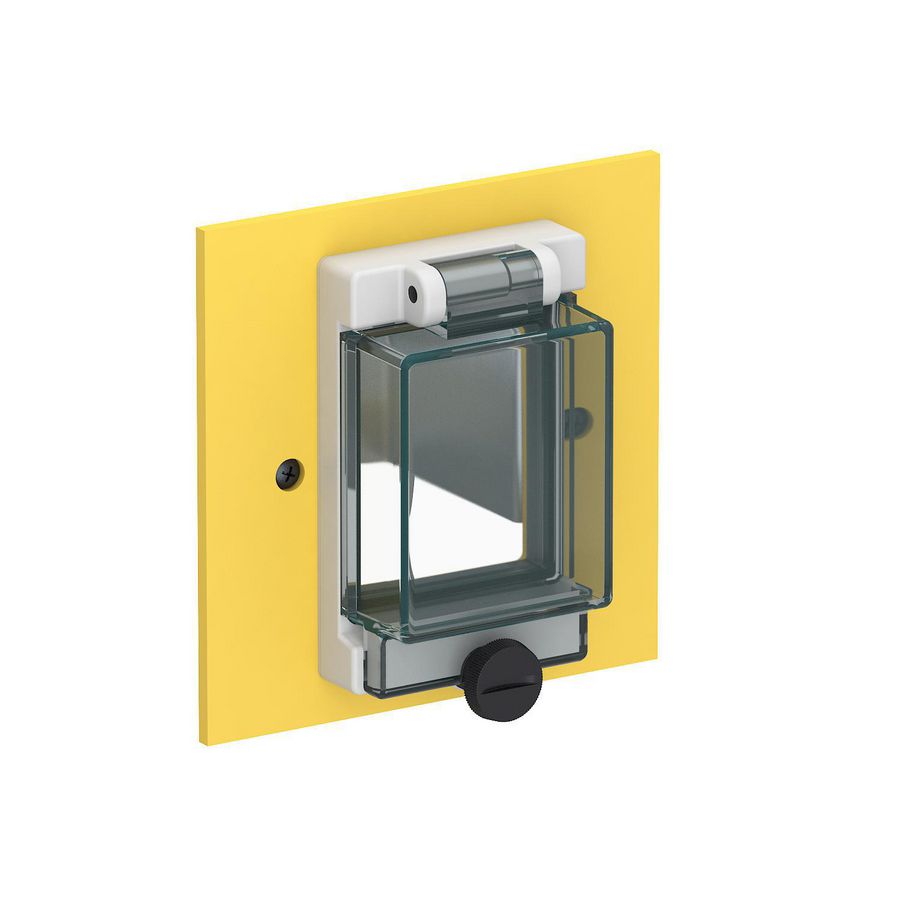 Montageset VH4 voor FI/LS inbouw polyamid gelb
