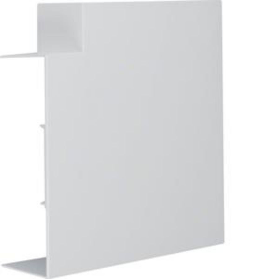 Vlakke hoek BR65 65x210mm halogeenvrij lichtgrijs