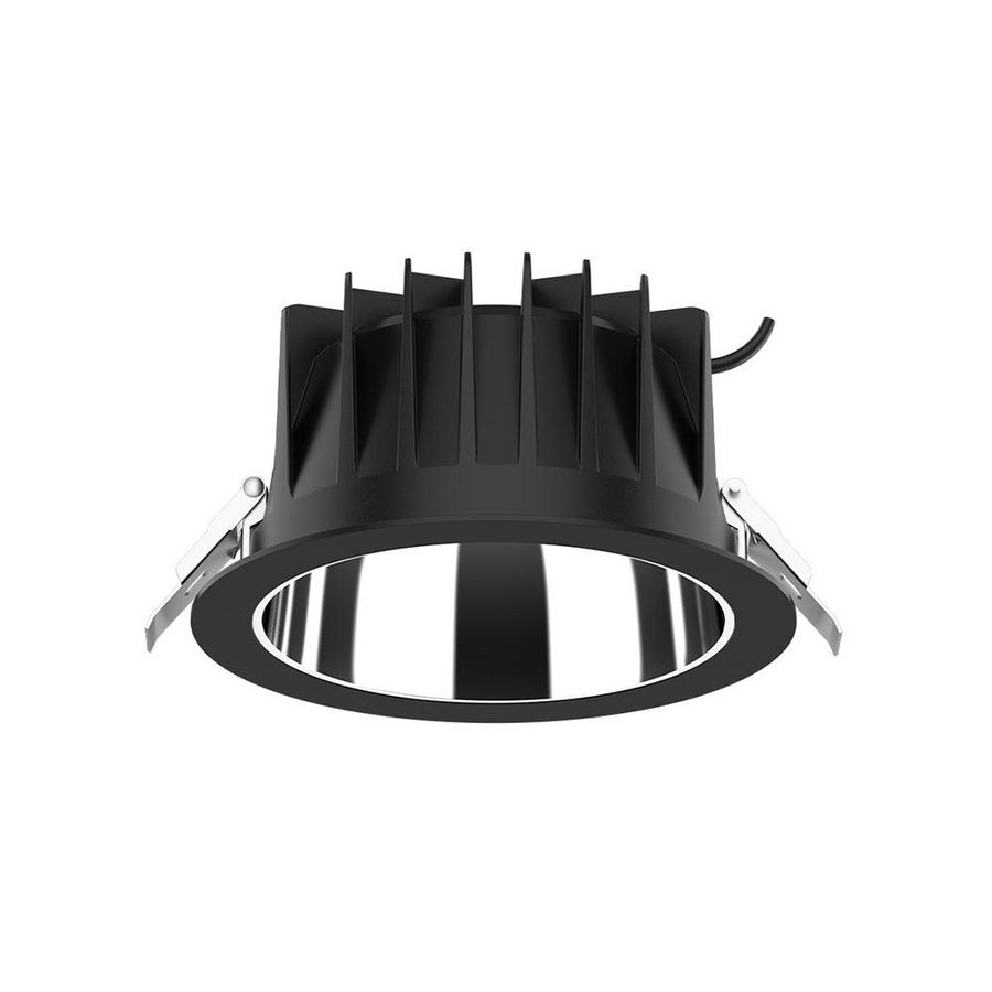 Downlight 10W diam.108mm zwart 3-CCT 60gr. zonder voeding